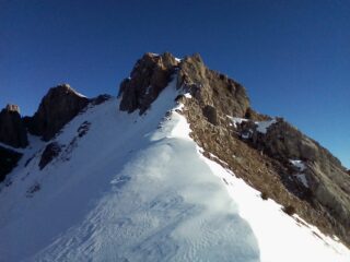 La vetta dal Colle Matlas