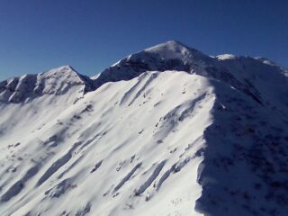 Dalla cima verso le due Giosolette e la Creusa 