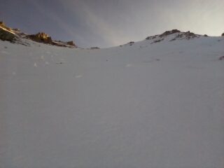 In pieno pendio ovest