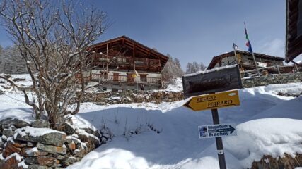 Arrivo ai rifugi