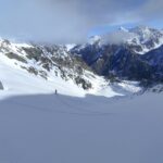 inizio pendio canale dopo parte di spostamento 