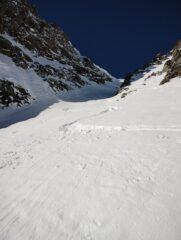 Bella neve nel canale 