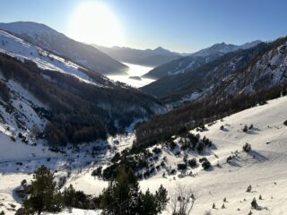 Nebbia su Bardonecchia