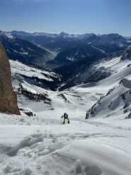 Ultimo tratto in sci