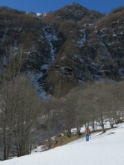 La cascata dai prati di Cugno