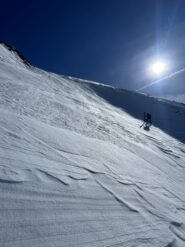 La pendenza si fa decisamente sostenuta...