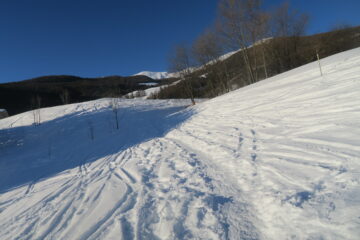 in partenza da Buthier
