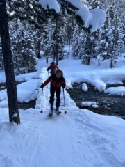 Il ponte appena dopo aver abbandonato la strada battuta