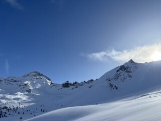 Côte belle e pic de Rochebrune 