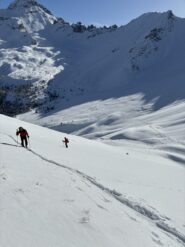 Dopo il colle verso la vetta