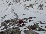 Salita a piedi sulla cresta Nord