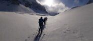 Verso la Viraysse tra le nuvole