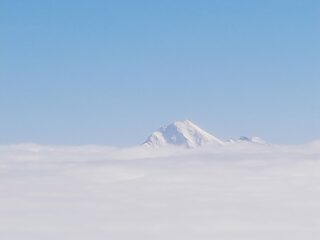 La Punta Rognosa come un isola...