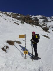 Deviazione per il Rifugio Mezzalama.