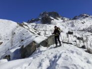 Arrivando al Lago Blu.