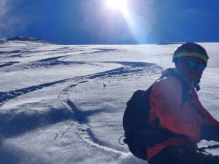 nella farina del versante nord