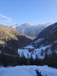 Condizioni parte iniziale del Vallone Forneris