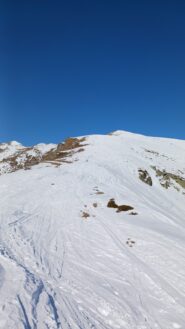 Parte terminale della salita