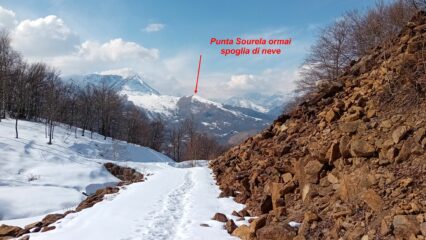 Punta Sourela già pelata