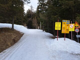 Inizio Pista Grandes Montagnes.