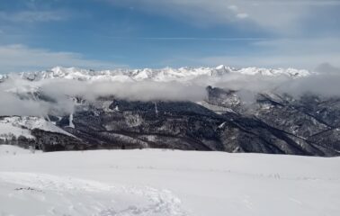 vista sulle Alpi Liguri