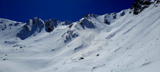 Neve splendida in alto