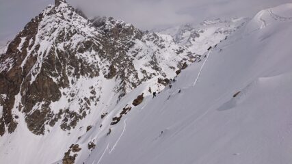 Ultimi metri per la vetta