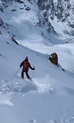 Si parte dalla vetta