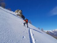 salendo sulla dorsale