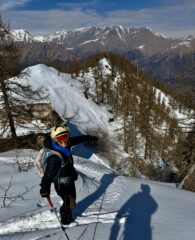 Ingresso nel canale dalla sotto colletta Sellar.