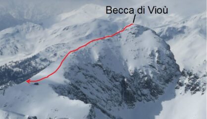 Foto di Albert61 della cresta iniziale