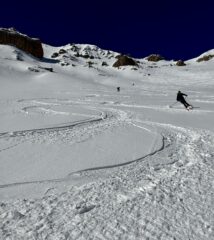 Tratto intemedio con farinetta su crosta a volte non portante