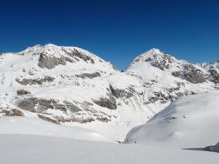 Corni di Nefelgiù, Bocchetta del Gallo e Cima della Freghera