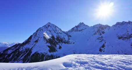 Da Cima Replan il vallone di salita
