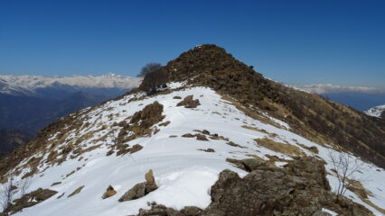 Verso la balza rocciosa