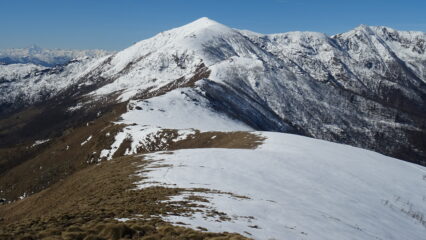 Dalla Mares verso il Soglio