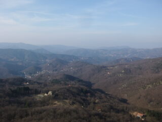 Panorama dalla rocca nord ovest