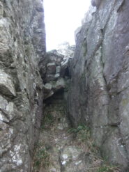 Il punto più ostico , prima della vetta