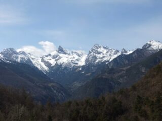 Monte Avic dal castello