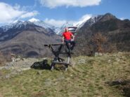 In vetta al Monte Saint Gilles