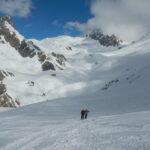 sullo sfondo il Col de la Ponsonnière