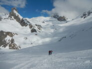 sullo sfondo il Col de la Ponsonnière