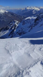 dal colle vista verso Aosta