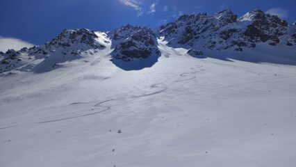 il canale visto dal vallone d'Ars