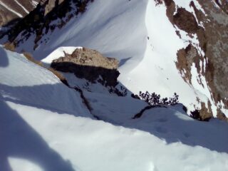 Uscita in vetta da sopra