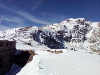 Dal Forte Giaura tutta la salita per l'itinerario estivo