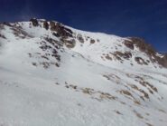 Traverso agevole verso il pendio finale