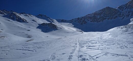 Vallone per il Monte Faraut 