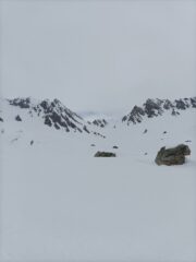Il colle. Foto scattata in discesa