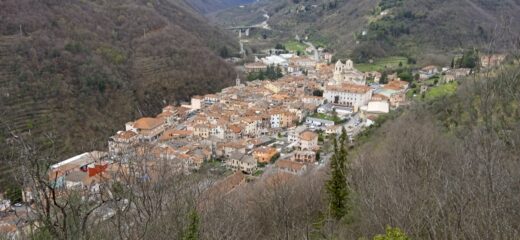 Rientro verso Pieve di Teco 